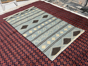 KILIM RUG - HIL504 | SIZE: 188CM X 111CM